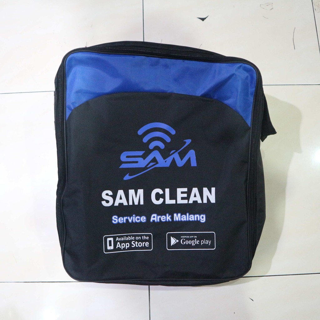 Jual Grosir Tas Raker Go Clean Ransel Kerja SAM Clean Malang Backpack Pria Distro Murah