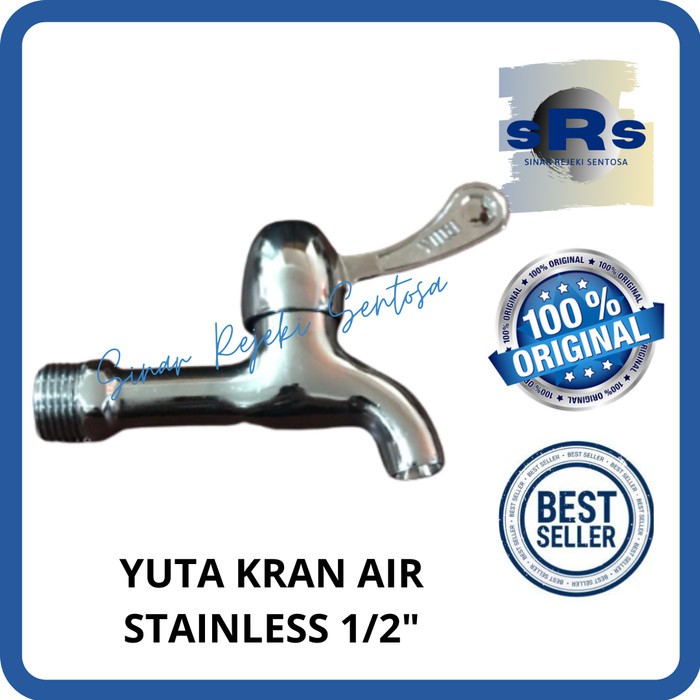 YUTA KRAN AIR/KRAN TAMAN/KRAN TEMBOK/KRAN KAMAR MANDI 1/2 INCH