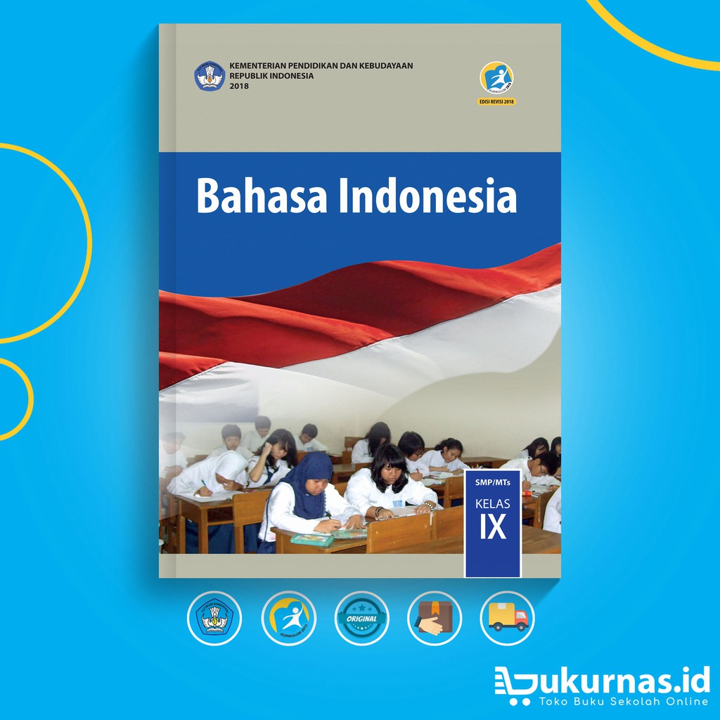 Buku Bahasa Indonesia SMP Kelas 9 K13 Revisi 2018