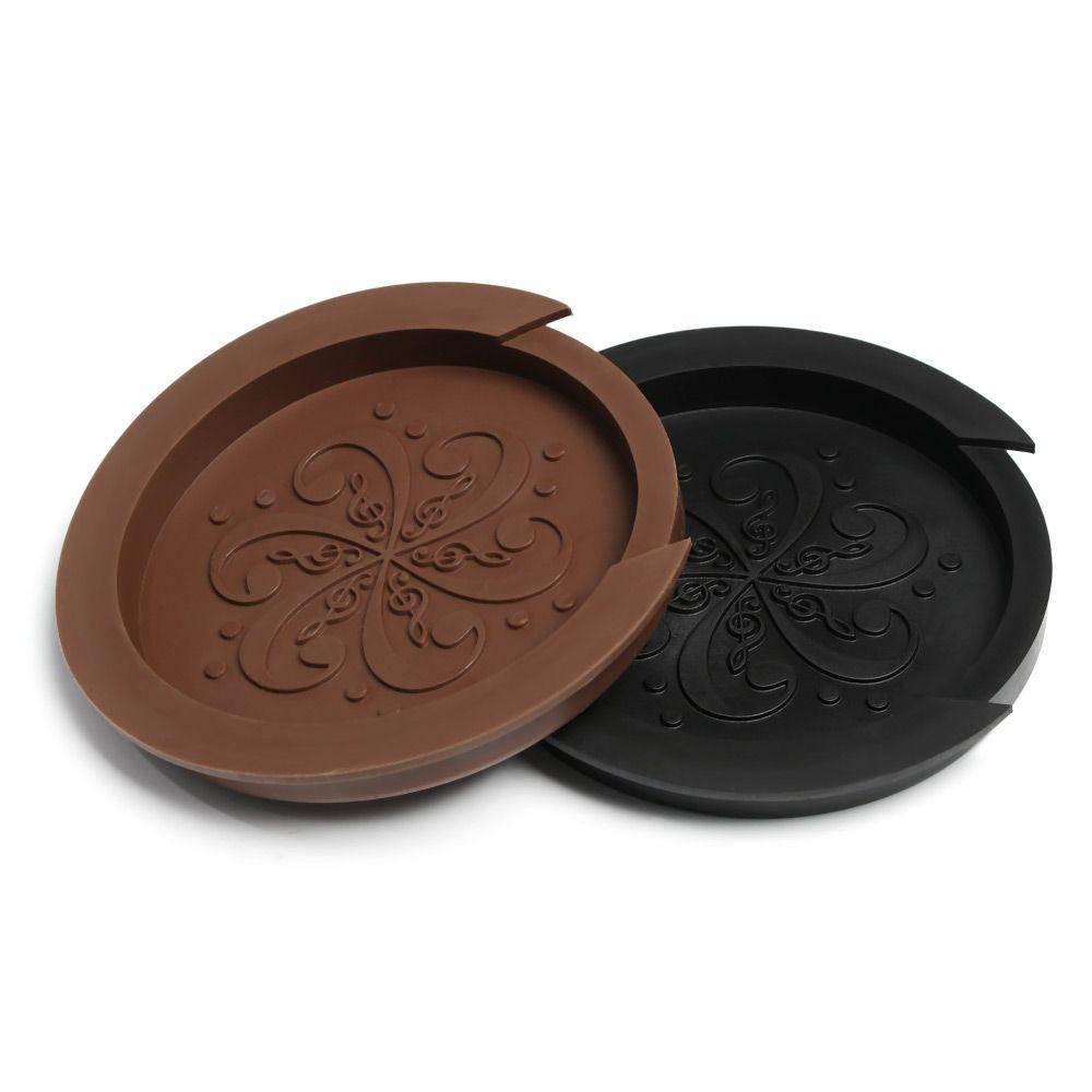Chookyy Soundhole Cover Asisten Silikon Aksesoris Gitar Akustik Blok Penyangga Hitam