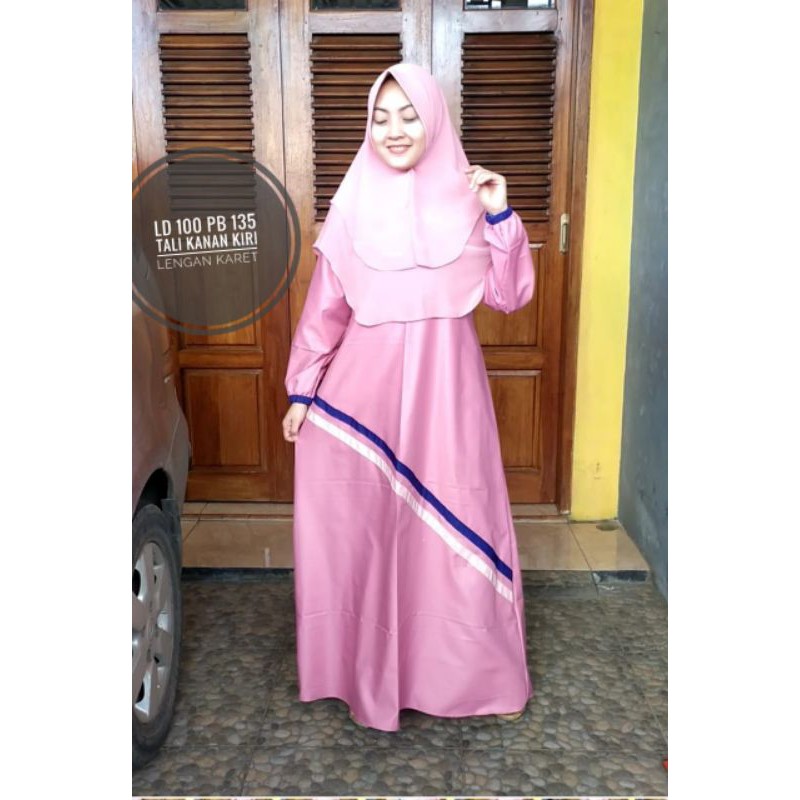 gamis bahan toyobo
