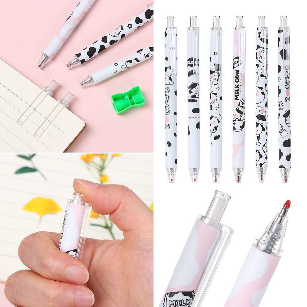 Solighter Pulpen Gel 0.5mm Bentuk Kotak Susu I love Milk Untuk Sekolah / Kantor