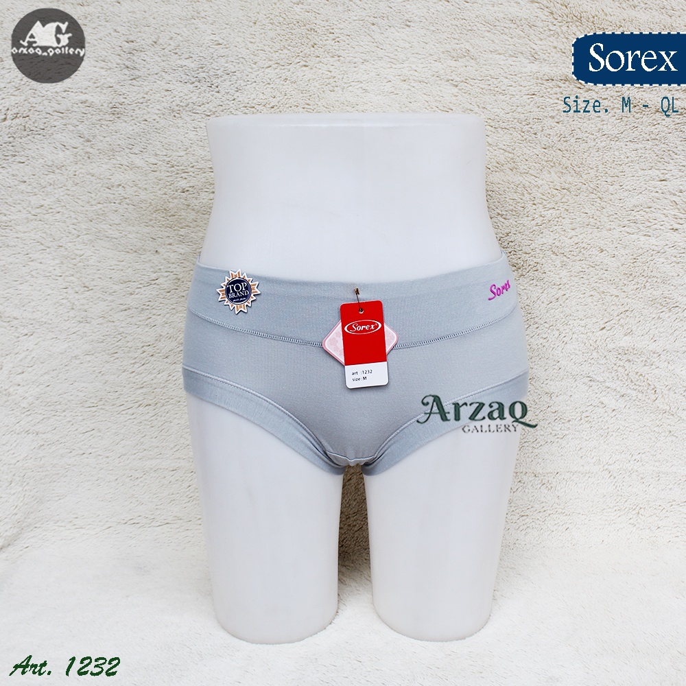 3 Pcs - Cd celana dalam Sorex 1232 | Celana Dalam Wanita | Arzaq Gallery  Sorex