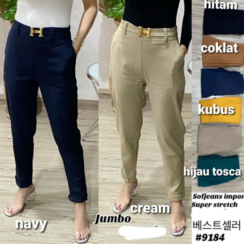 CELANA JUMBO SOFTJEANS PREMIUM SUPER STRETCH 9184