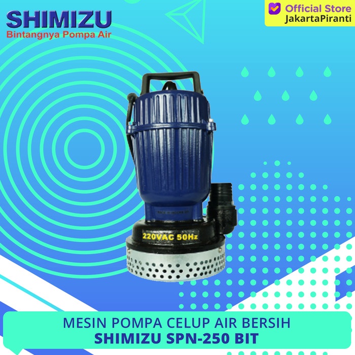 POMPA CELUP SHIMIZU SPN 250 BIT - POMPA CELUP AIR BERSIH
