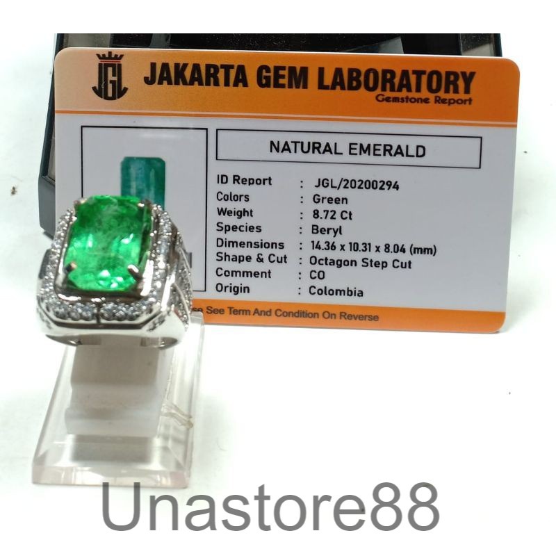 Natural batu permata zambrud colombia [[Emerald beryl]]