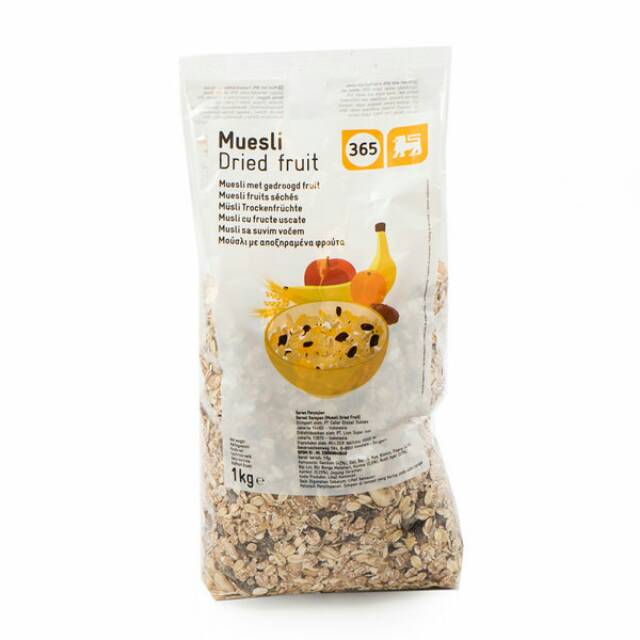 

Muesli dried fruit