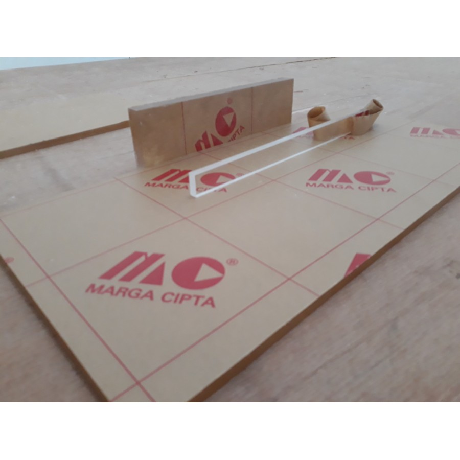 Mistar Kue Kering 8mm Akrilik Acrylic Bingkai Penggaris Kue Kering Perata Tebal Adonan Kue Kering