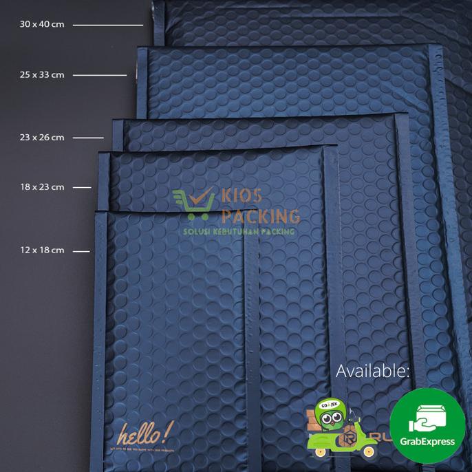 GRATIS ONGKIR AMPLOP BUBBLE MAILER WRAP ENVELOPE RUSFET DARK BLUE PREMIUM /SATUAN AP105