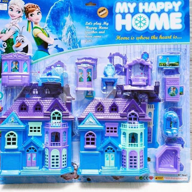 29+ Rumah Barbie Frozen Background