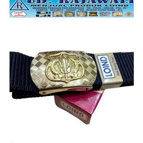 Sabuk Satpam Loind | Ikat Pinggang Security Motif BatikBesar Original BAGUS