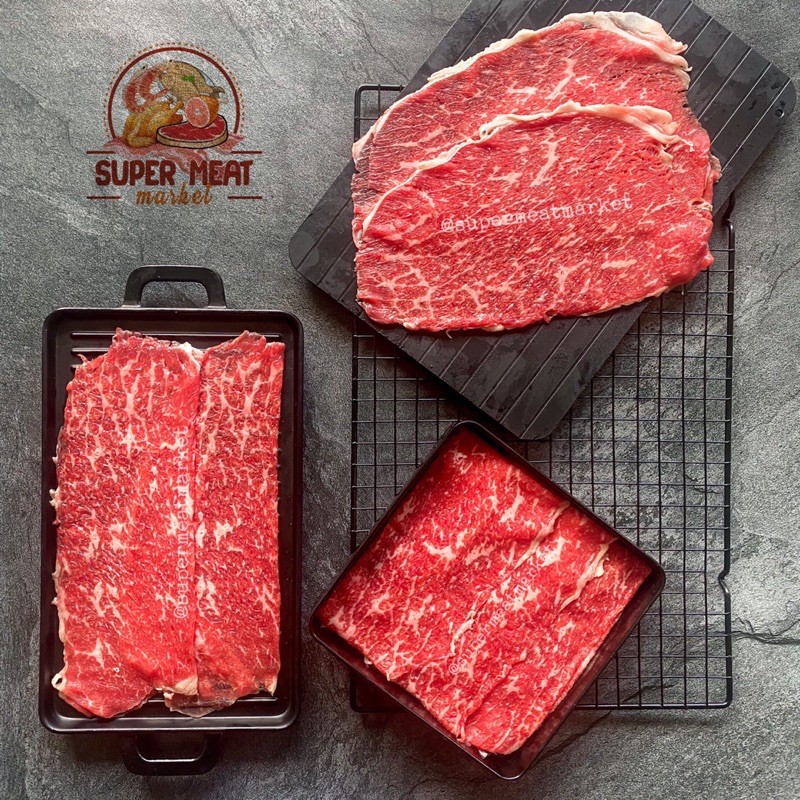 1kg US Shabu Angus Beef