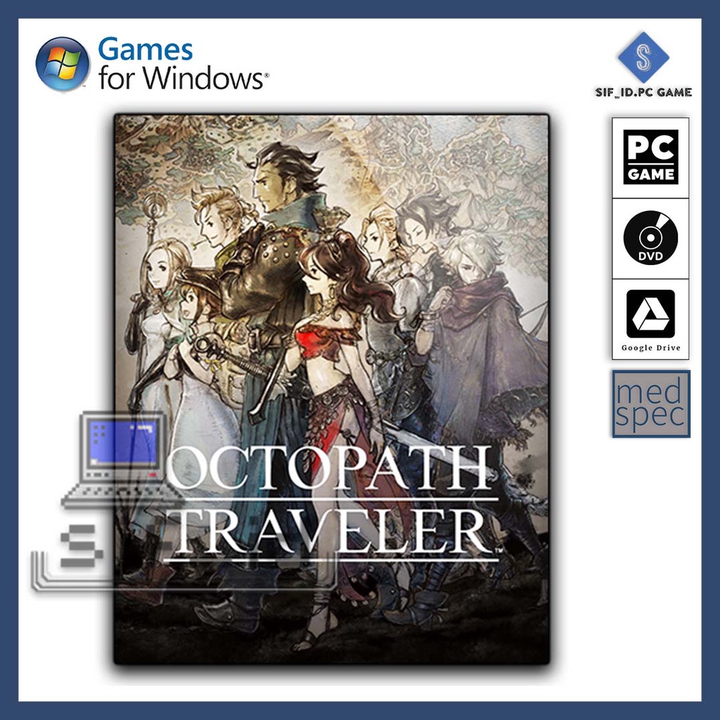 Octopath Traveler | DVD CD PC Games | Game PC | Link Download