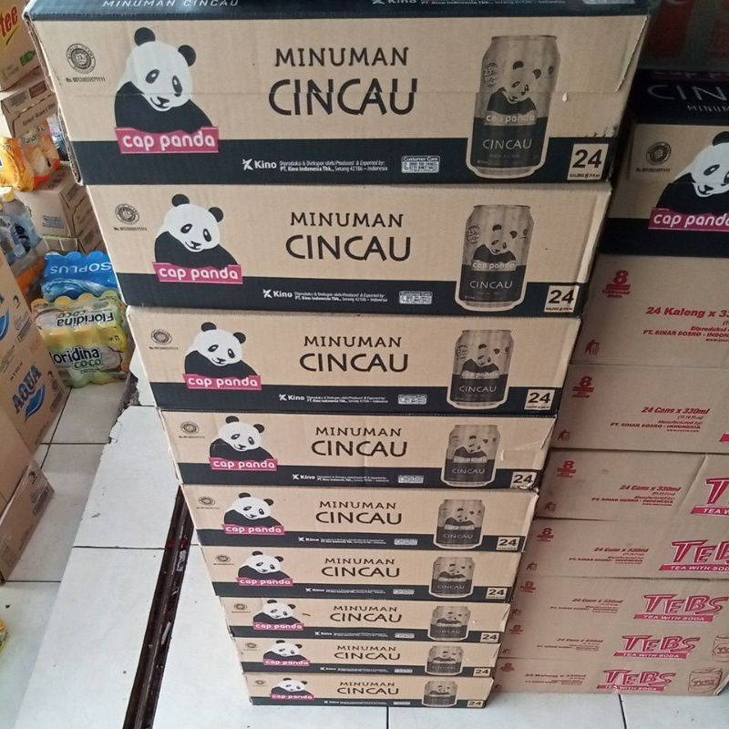 

Cincau panda kaleng 310 ml isi 24 klg