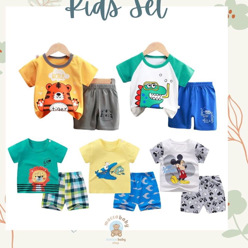 MBSS Baju bayi import stelan bayi karakter 0-2 tahun | setelan bayi | baju bayi laki laki 005 –MGD.2