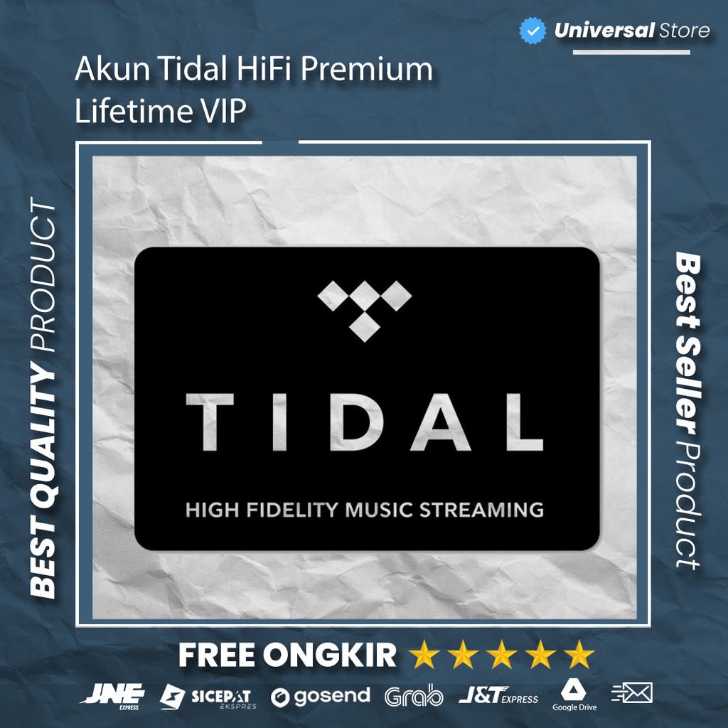 Account Tidal HiFi Premium Subscription VIP Monthly Bergaransi