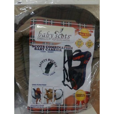 Gendongan Depan Baby Scots