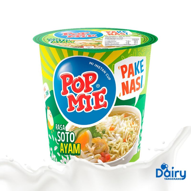 

POP MIE SOTO AYAM PAKAI NASI KEMASAN PRAKTIS