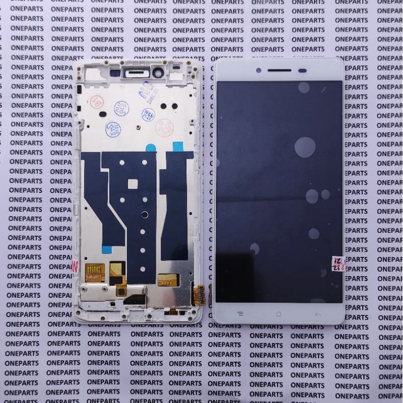 LCD TOUCHSCREEN  FRAME OPPO R7 R7F COMPLETE   BUKAN R7KF