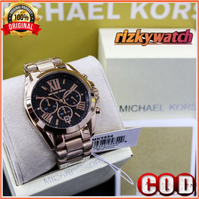 Jam Tangan Michaelkors Bradsaw MK5854 / MK5799 Original | Jam Pria Wanita Couple