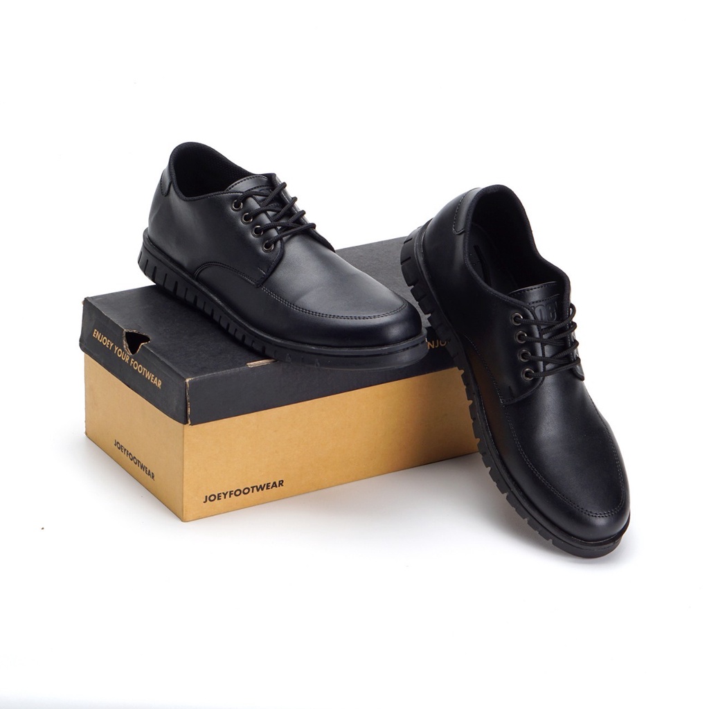 Sepatu Joey Footwear Formal Keren Rego Black