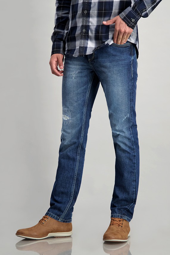 CARDINAL CELANA JEANS STRAIGHT SLIM 6 (BIRU) Art 281 / Ramayana Jatinegara