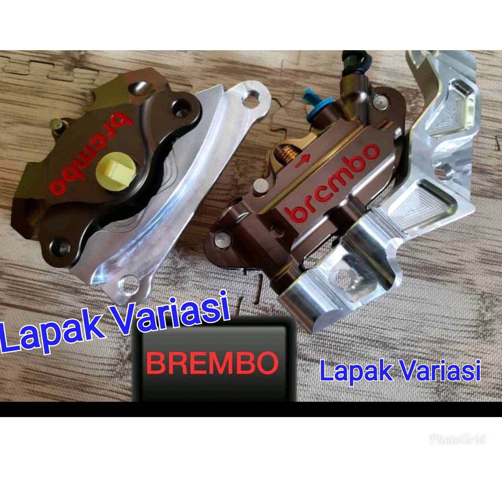 Kaliper Nmax Brembo Plus Breket 1set Depan Belakang Breket Kalip
