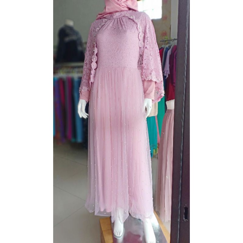 GAMIS IMPORT ALA KOREA/DRESS SUEDE PREMIUM