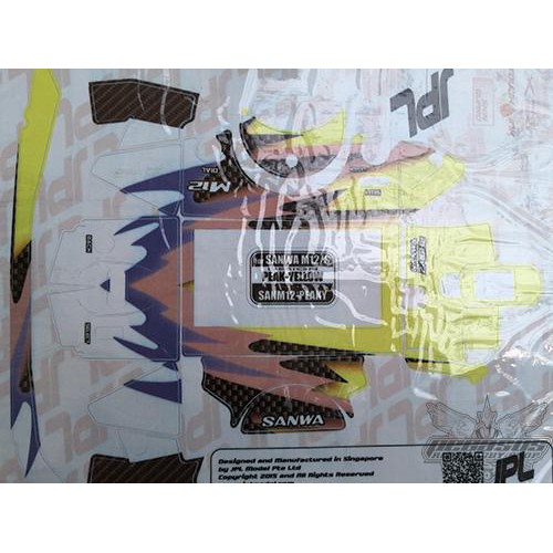 SANWA M12/S PEAK YELLOW #SANM12-PEAKY