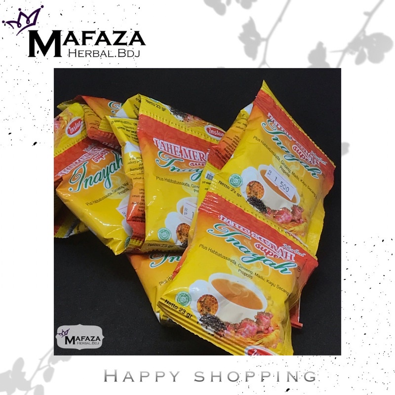 

Jahe Super Inayah SACHET #Mafazaherbal