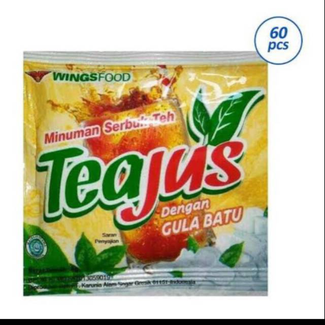 Tea Jus Gula Batu Per Pak Shopee Indonesia