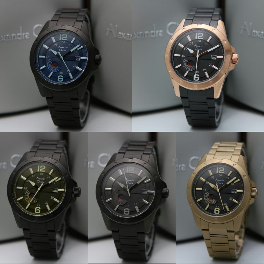 JAM TANGAN PRIA ALEXANDRE CHRISTIE AC 6536 / AC6536 ORIGINAL GARANSI 1 TAHUN