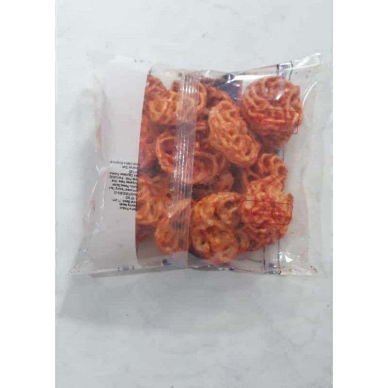 

Krupuk bantat pedas
