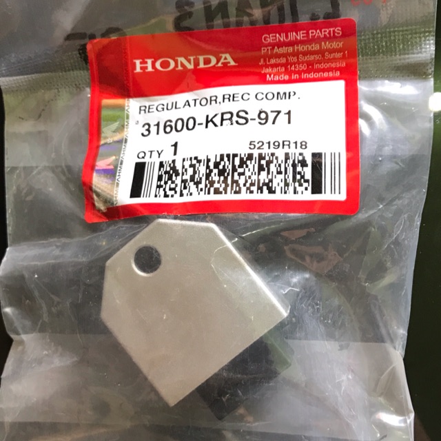 Regulator Kiprok Honda Grand Supra GL Pro NT ori 31600 KRS 971