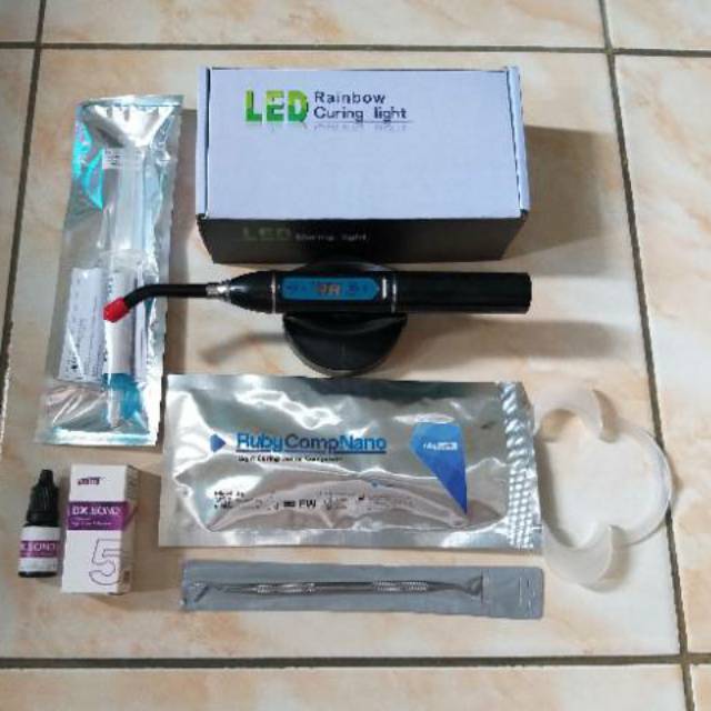 1 Paket Usaha Veneer Ruby CompNano EW/Extra Belach + Panduan Cara Pakai