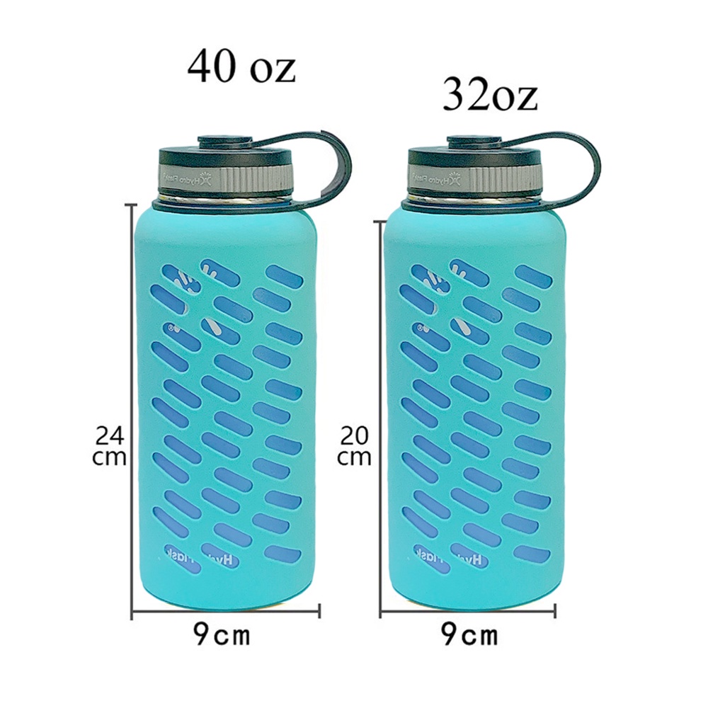 Cover Botol Air Minum Hydro Flask Bahan Silikon Anti Slip / Jatuh 32 / 40oz