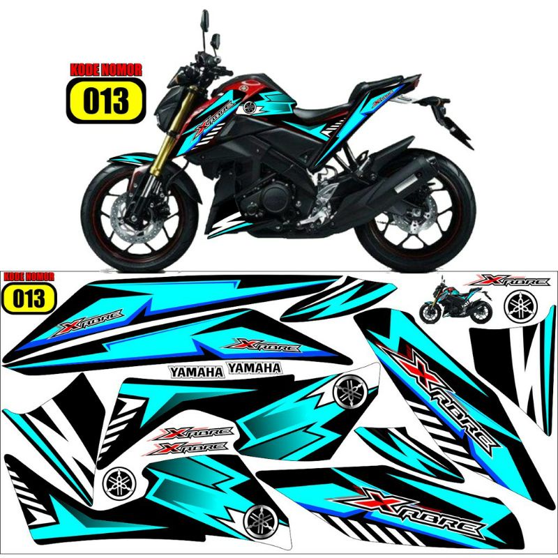 Decal Sticker Striping Yamaha Xabre custom