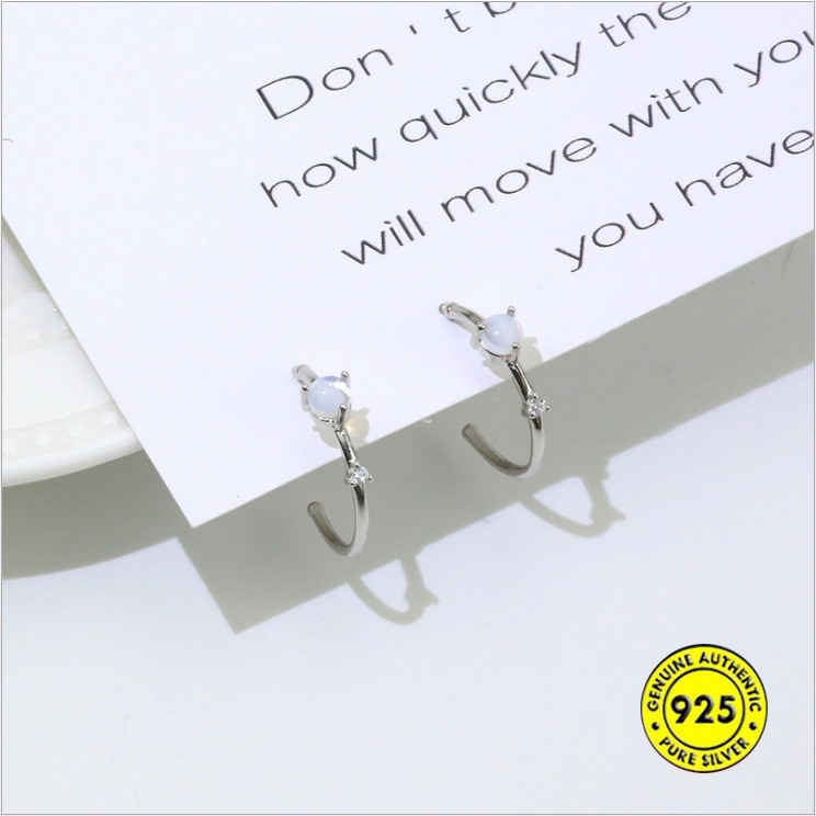 Anting Tusuk Sterling Silver 925 Untuk Wanita