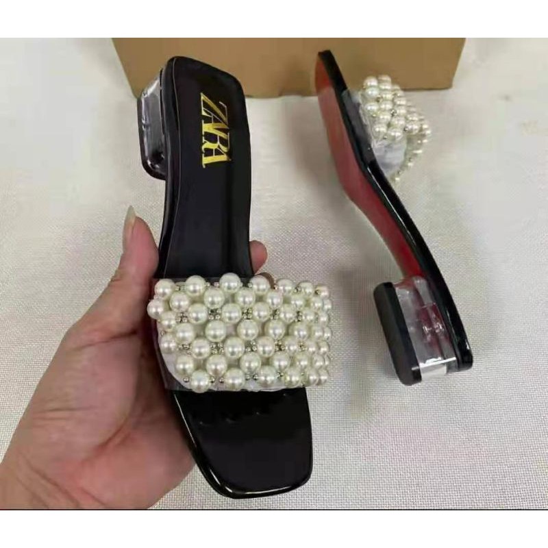 Zara 240 pearl shoes 185rb35-40