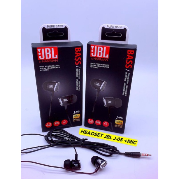 (ba) HF HEADSET JBL J-05 SUPER BASS