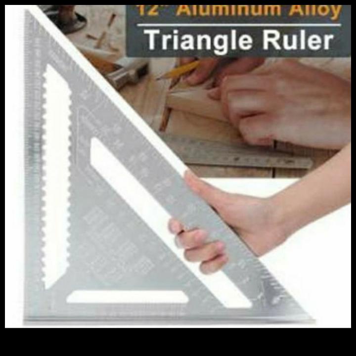 

Caramel | Speed Square 12 Inch Penggaris/ Penggaris Siku Tukang Kayu