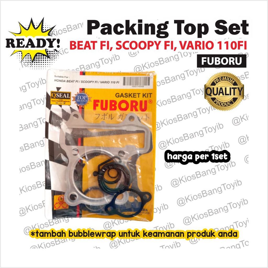 Packing Top Set Gasket Kit Beat Vario Scoopy Karisma Supra CS1 (FUBORU)