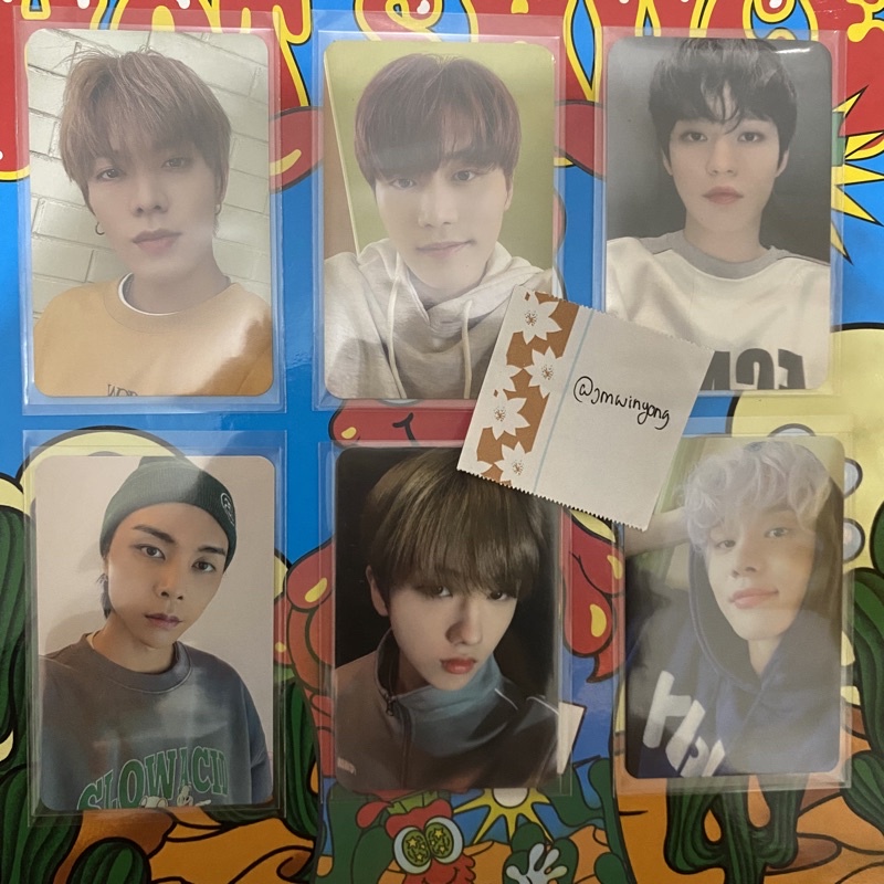 FCMM NCT DREAM & SLOWACID NCT 127 Chenle Jisung Johnny Jungwoo Taeil Yuta PC Photocard