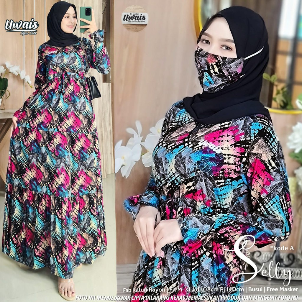 SALLY gamis muslim busui friendly by Uwais