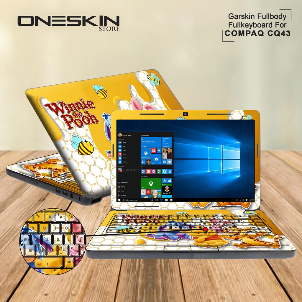 Garskin Laptop Cover Laptop Compaq CQ43-110TU CQ43-170LA FullBody