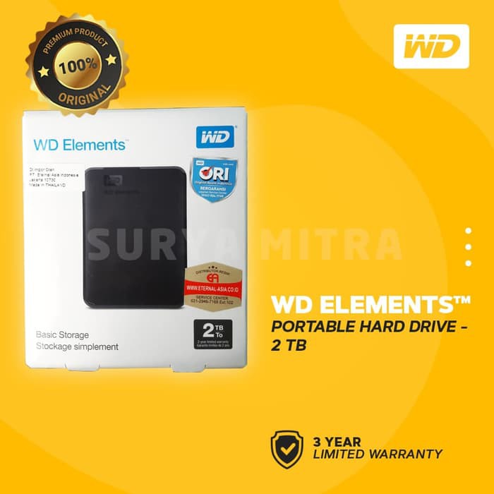 Hardisk Eksternal WD Element 2TB