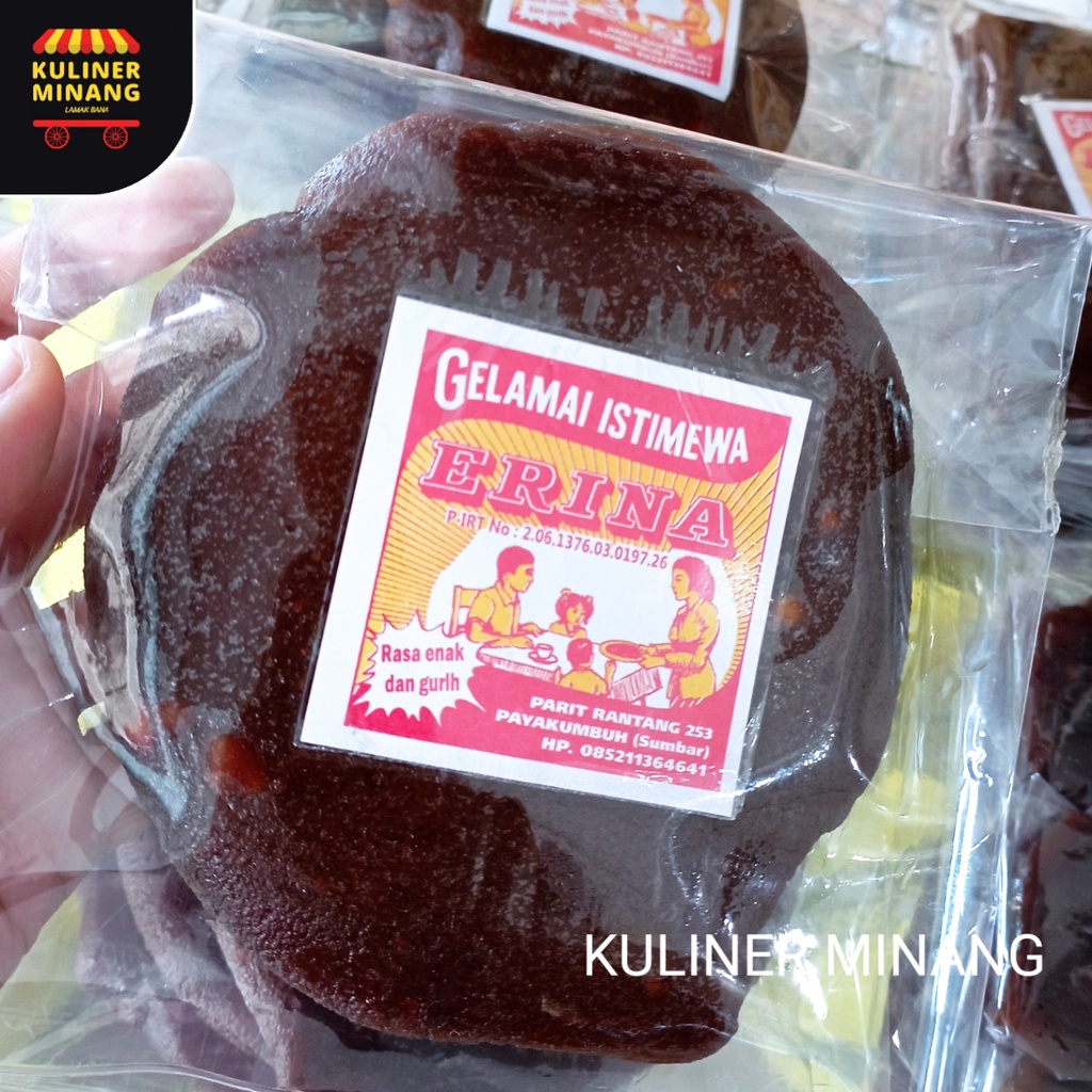 

Gelamai, Kalamai Gelamai Bulat Erina Oleh Oleh Cemilan Payakumbuh Padang Khas Pariaman Jajanan Snack Kuliner Minang Kabau AX00