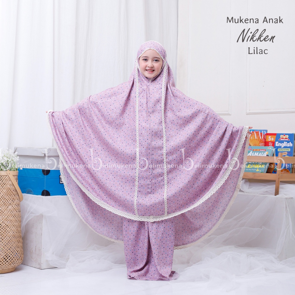 Mukena Anak Tanggung Rayon Nikken