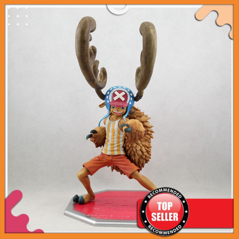 Action Figure Terbaru Anime One Piece Pop 23 Cm Tony Chopper Memperkuat Horn Mas Seri Pvc Mainan Bri