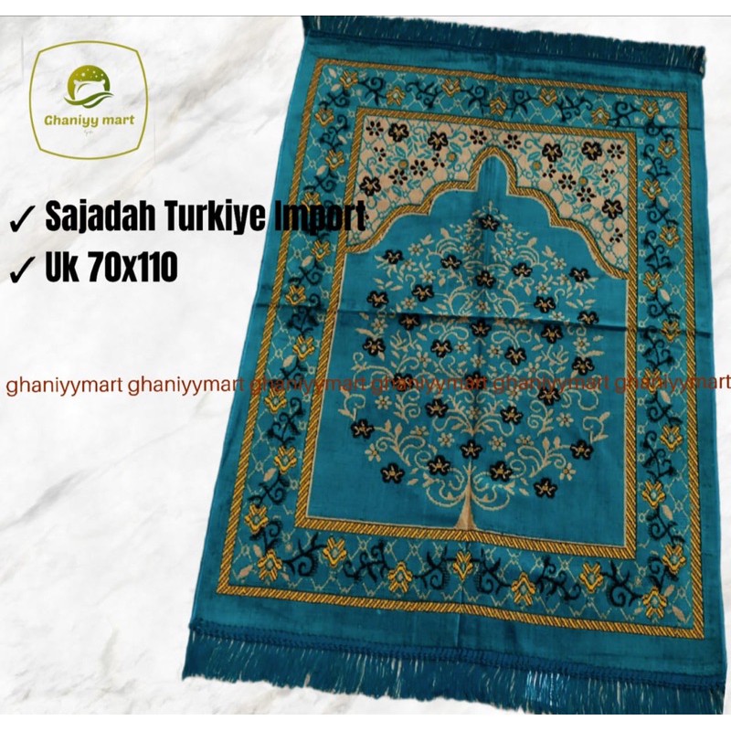 Sajadah Bulu Turkiye 70x110 Oleh-oleh Haji dan Umroh